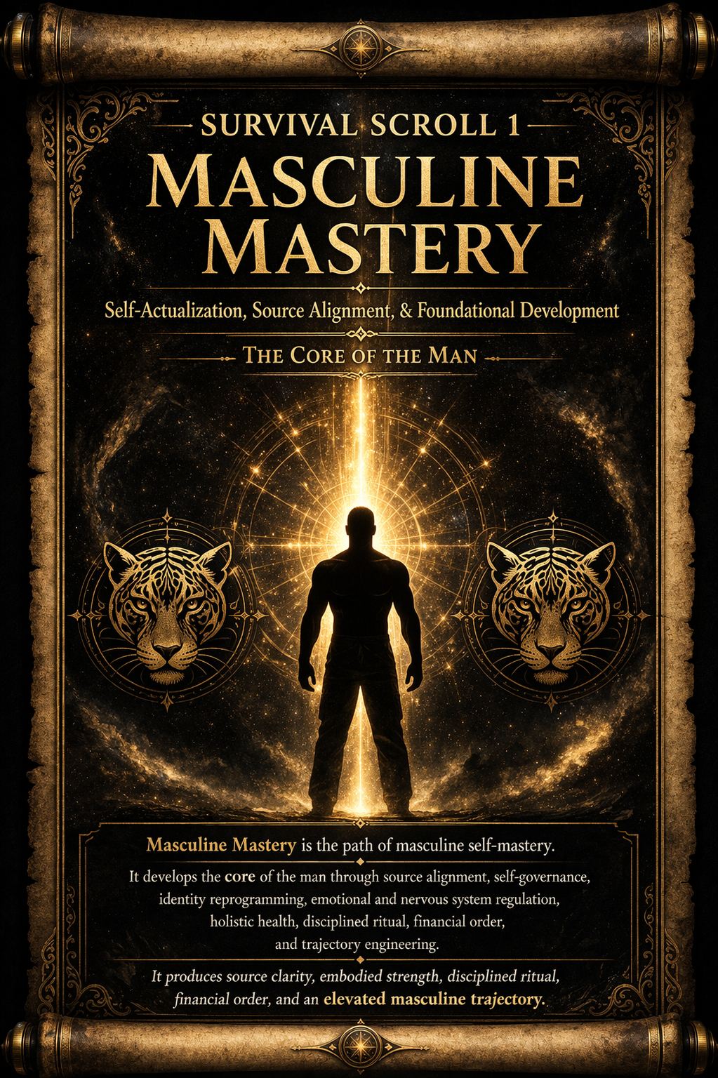Scroll I — Masculine Mastery